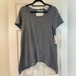 Sonoma Women's Short Sleeve Blue Gray Tee